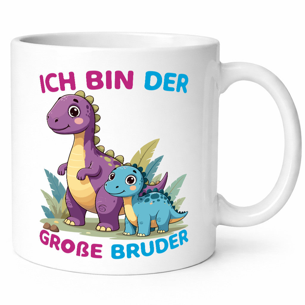 Ich bin der Große Bruder | Dinosaurier Dino lustiger Spruch Geschenk Humor