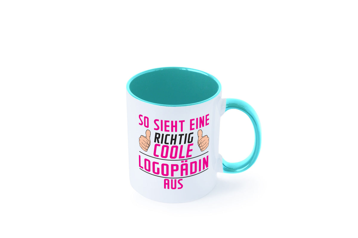 Richtig Coole Logopädin | Sprachtherapie Humor Geschenkidee Tasse