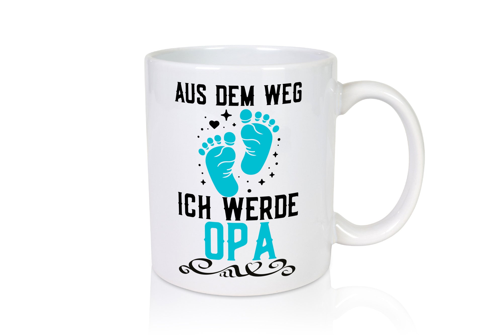 Aus dem weg ich werde Opa | Schwangerschaft Ankündigung Geschenkidee Familie