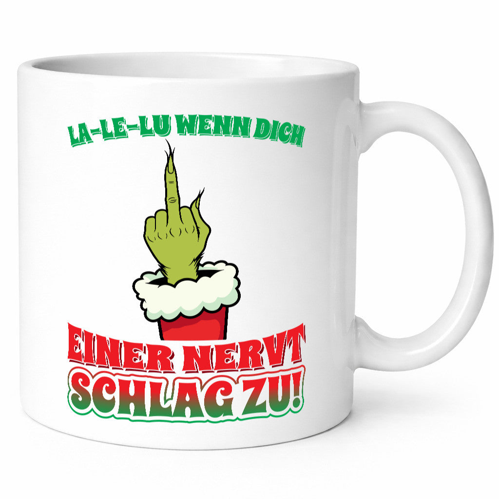 La Le Lu | Weihnachten Weihnachtsmuffel Lichter vl11 Humor Geschenkidee Tasse