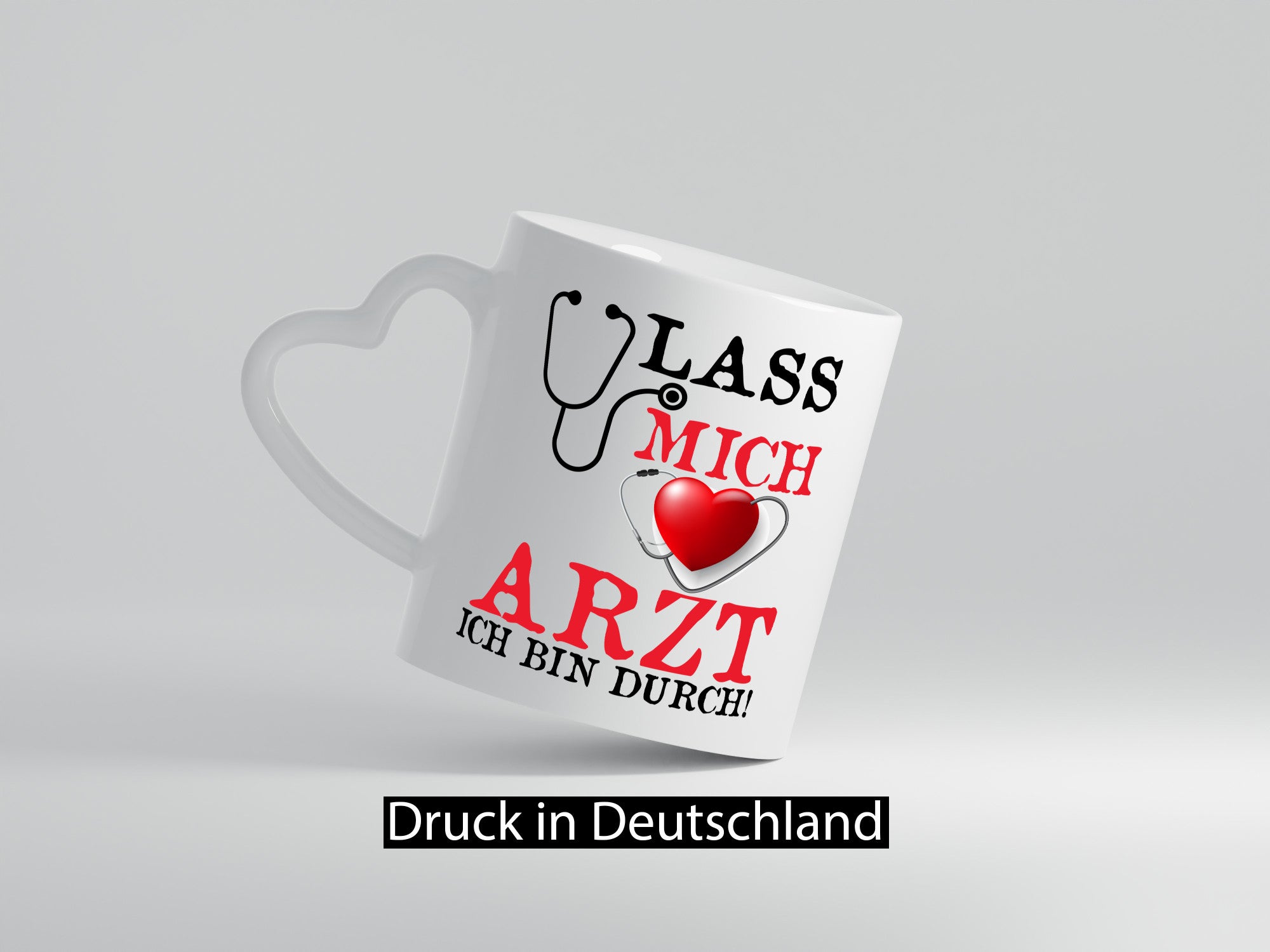Lass mich Arzt ich bin durch | Krankenhaus Klinik Puls lustiger Spruch Geschenk