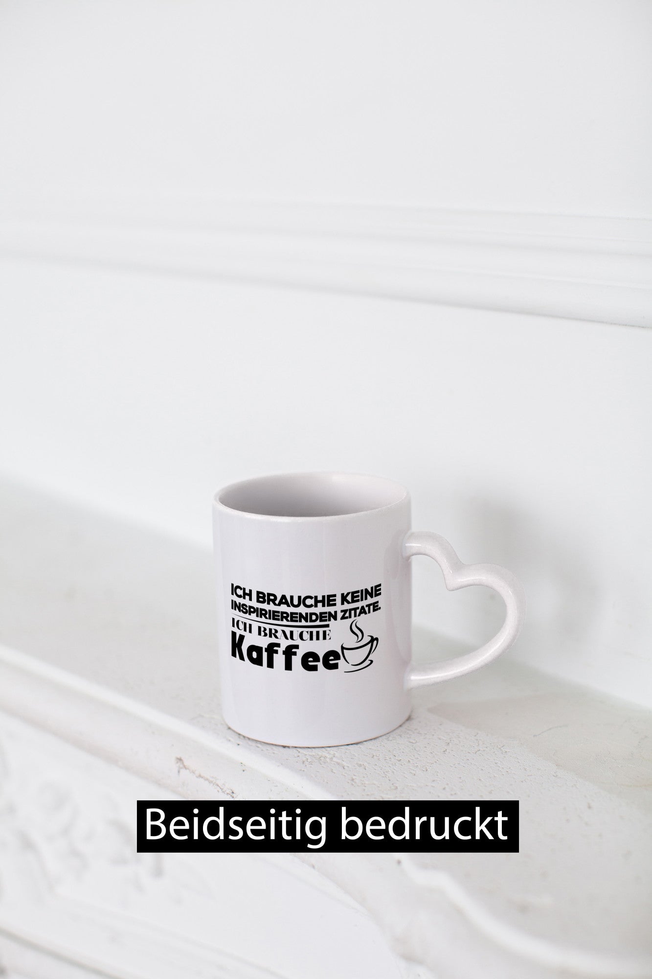 Ich brauche Kaffee | Kaffeetrinker Humor Spruch Tasse Geschenkidee