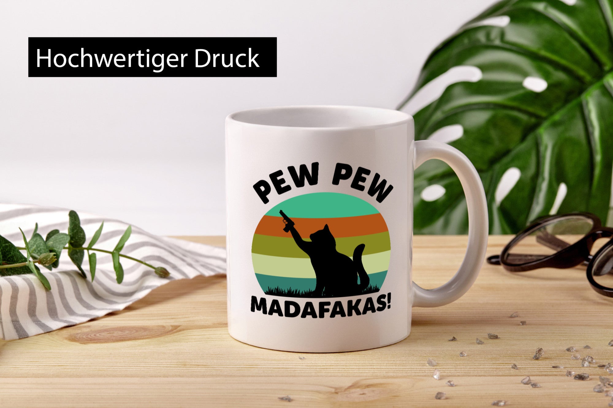 Pew Madafakas! lustiger Spruch Geschenk Humor Geschenkidee Tasse
