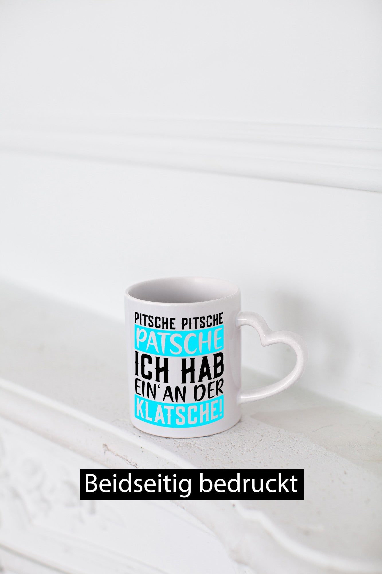 Pitsche Patsche | Verrückt lustiger Spruch Büro Arbeit Geschenkidee Kollegen