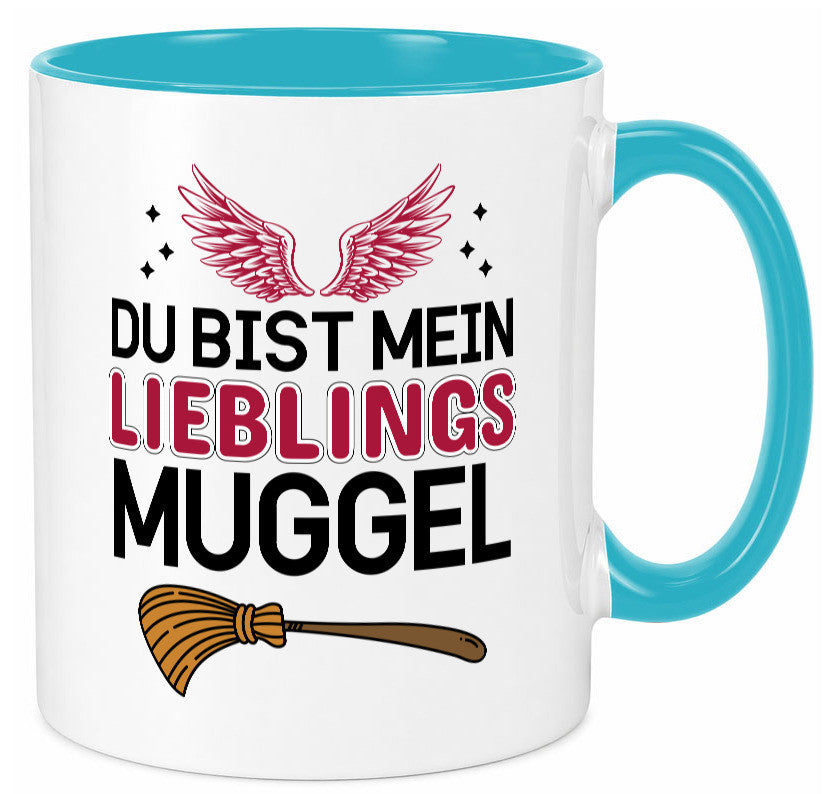 Lieblings Muggel Geschenk Humor Geschenkidee lustiger Spruch Tasse