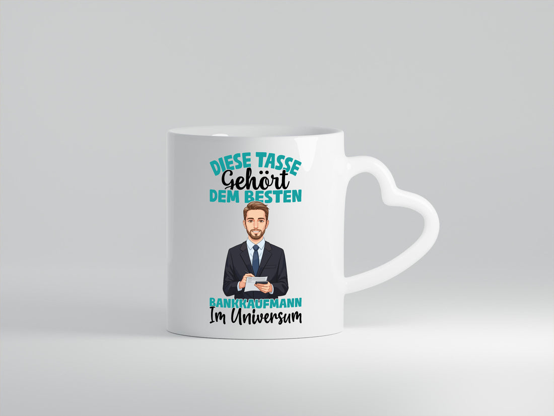 Im Universum: Bankkaufmann | Kaufmann Bank Kaufleute Geschenkidee Humor Tasse