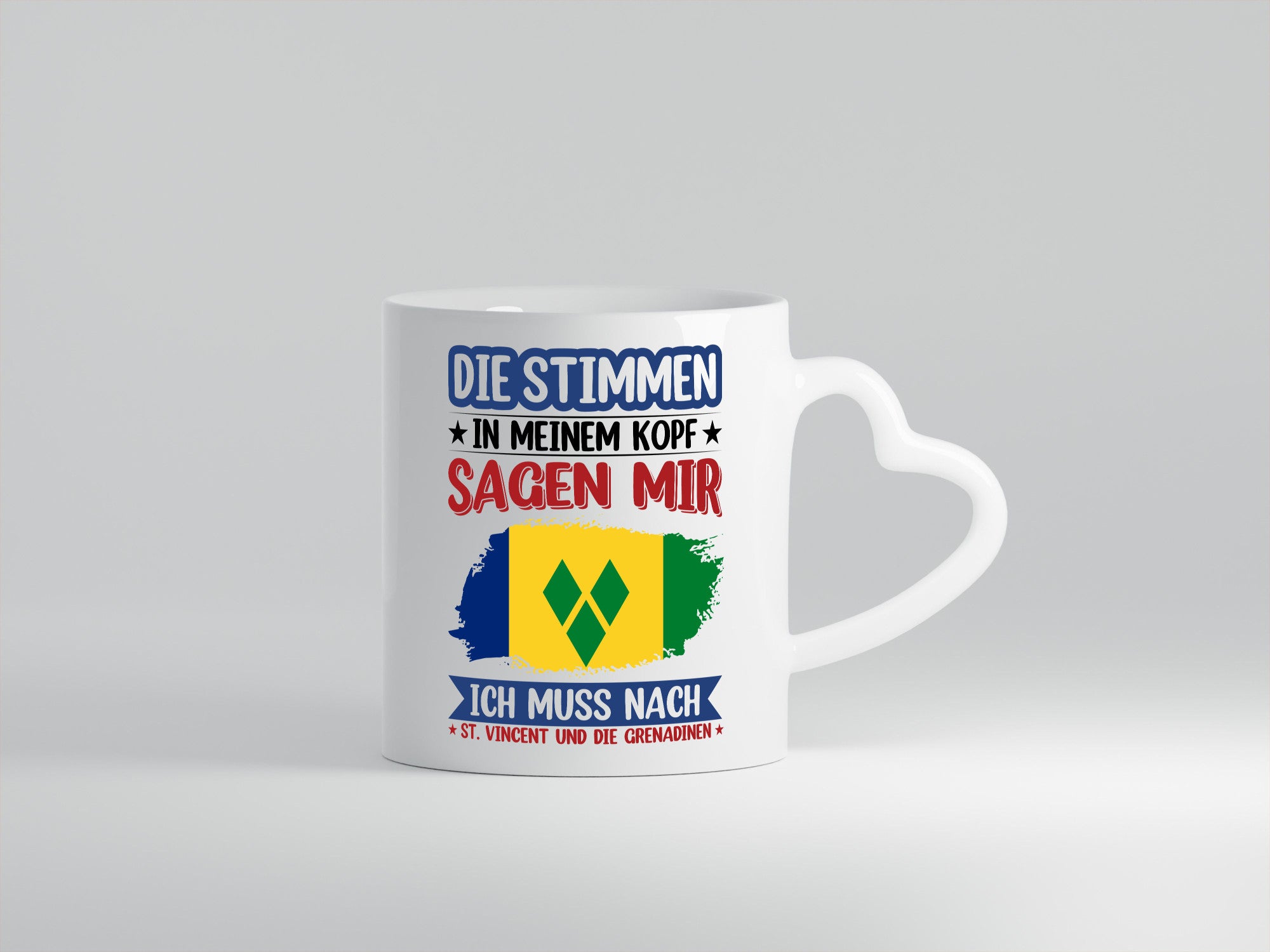 St. Vincent und die Grenadinen | Urlaub Stimmen im Kopf v2 Humor Geschenkidee