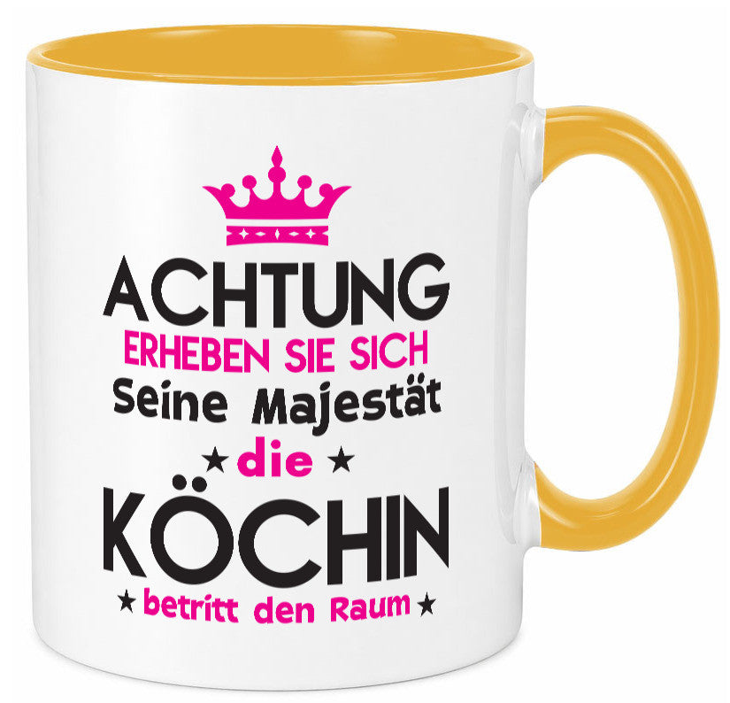 Seine Majestät Köchin | Chefköchin Chefkoch Humor Arbeit Kollegen Büro