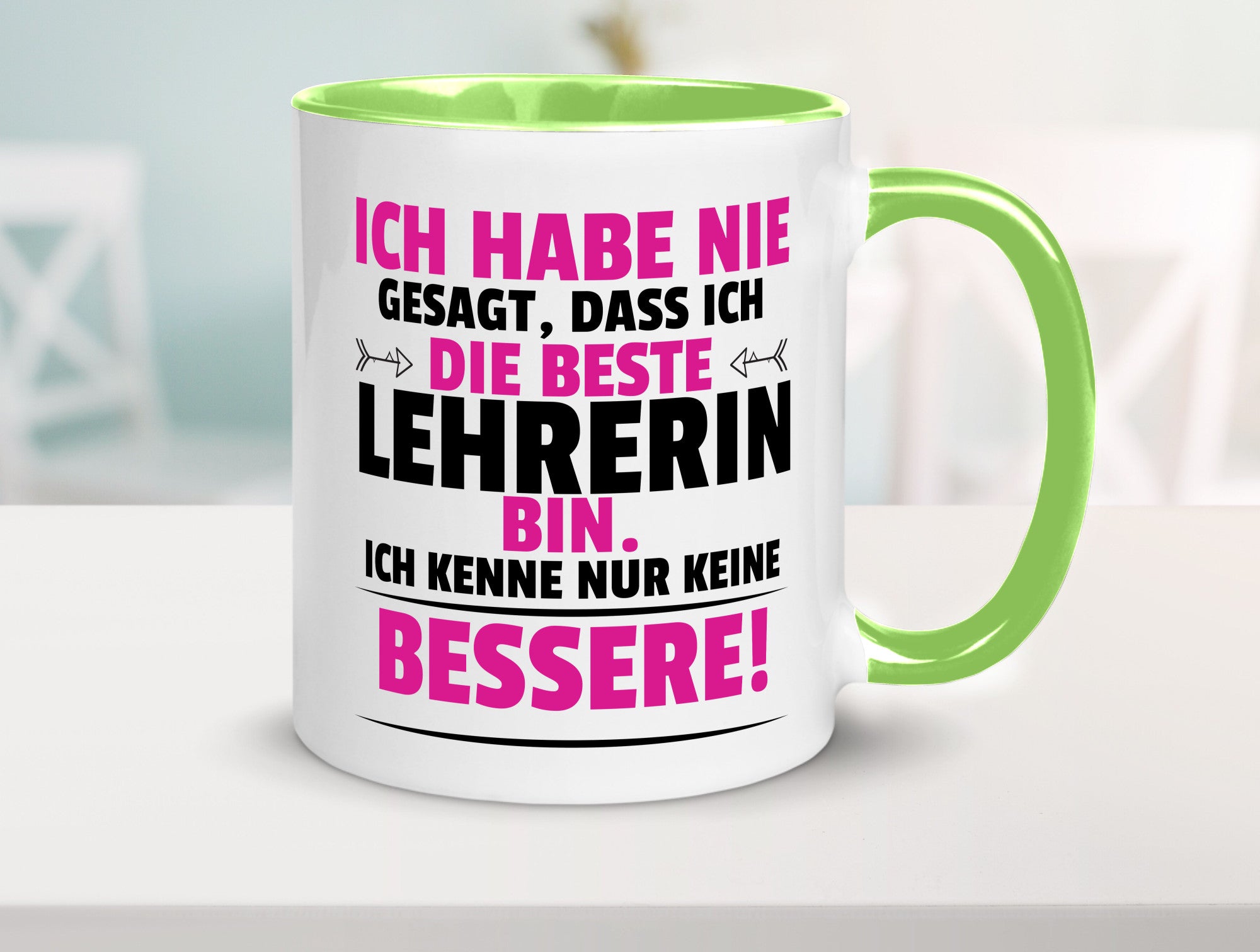 Die Beste Lehrerin | Schule Beruf Schüler Geschenk Arbeit Kollegen Büro