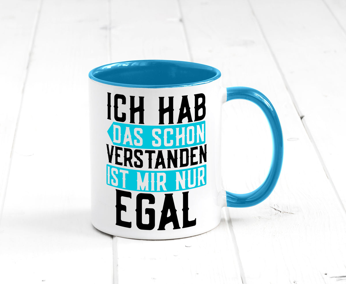 Ist mir egal | Protest Teenager Humor Spruch Büro lustig Arbeit Kollegen Tasse