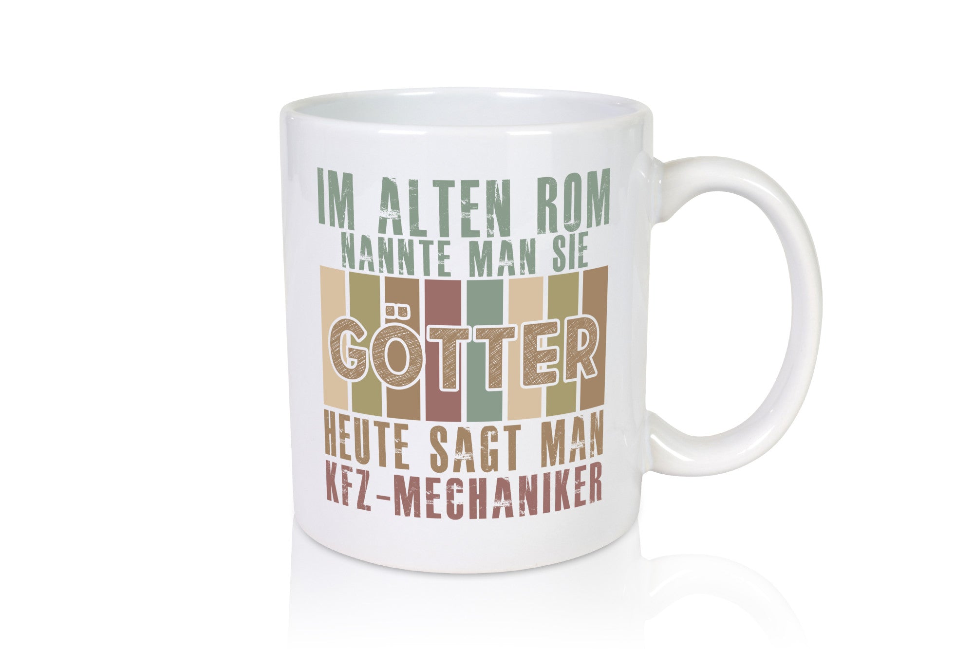Heute sagt man: KFZ-Mechaniker | Werkstatt Mechaniker Geschenkidee Humor Tasse