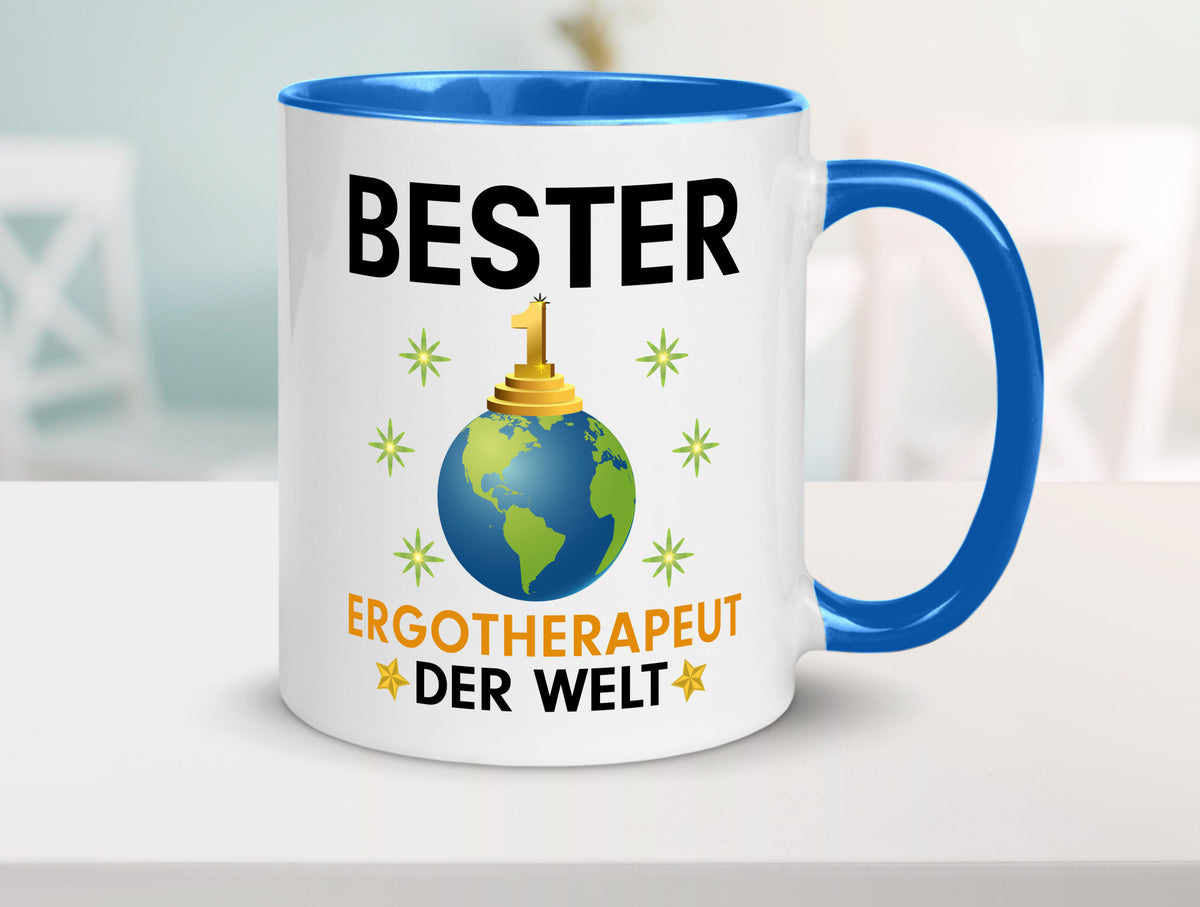 Welt Bester Ergotherapeut | Ergotherapie lustig Humor Geschenkidee Geschenk Tasse