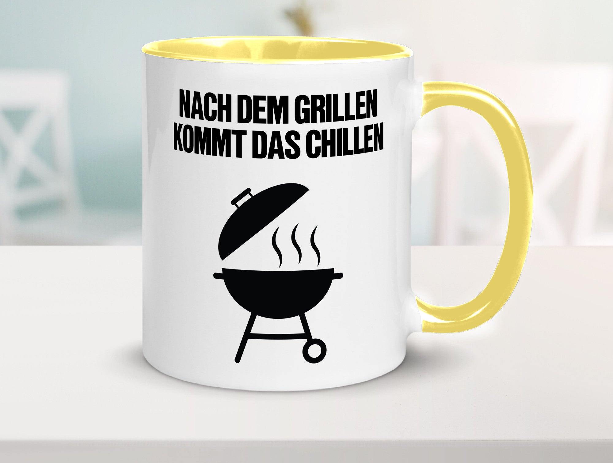 Nach dem Grillen kommt das Chillen | Grillmeister Party Geschenk Humor