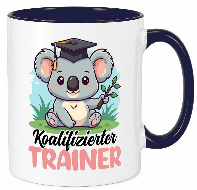 Koalifizierter Trainer | Verein Sport lustiger Spruch Geschenk Humor Tasse