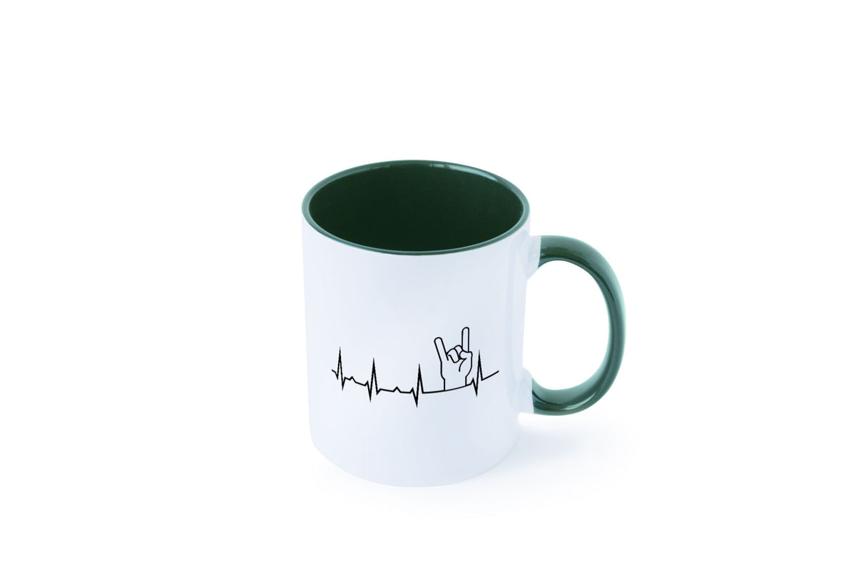Heavy Metal Motiv | Rocker Musiker Rock Musik Geschenk Humor Geschenkidee Tasse