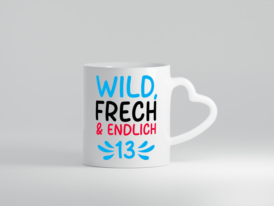 13. Geburtstag | 13 Jahre Wild & Frech Humor Geschenkidee Tasse
