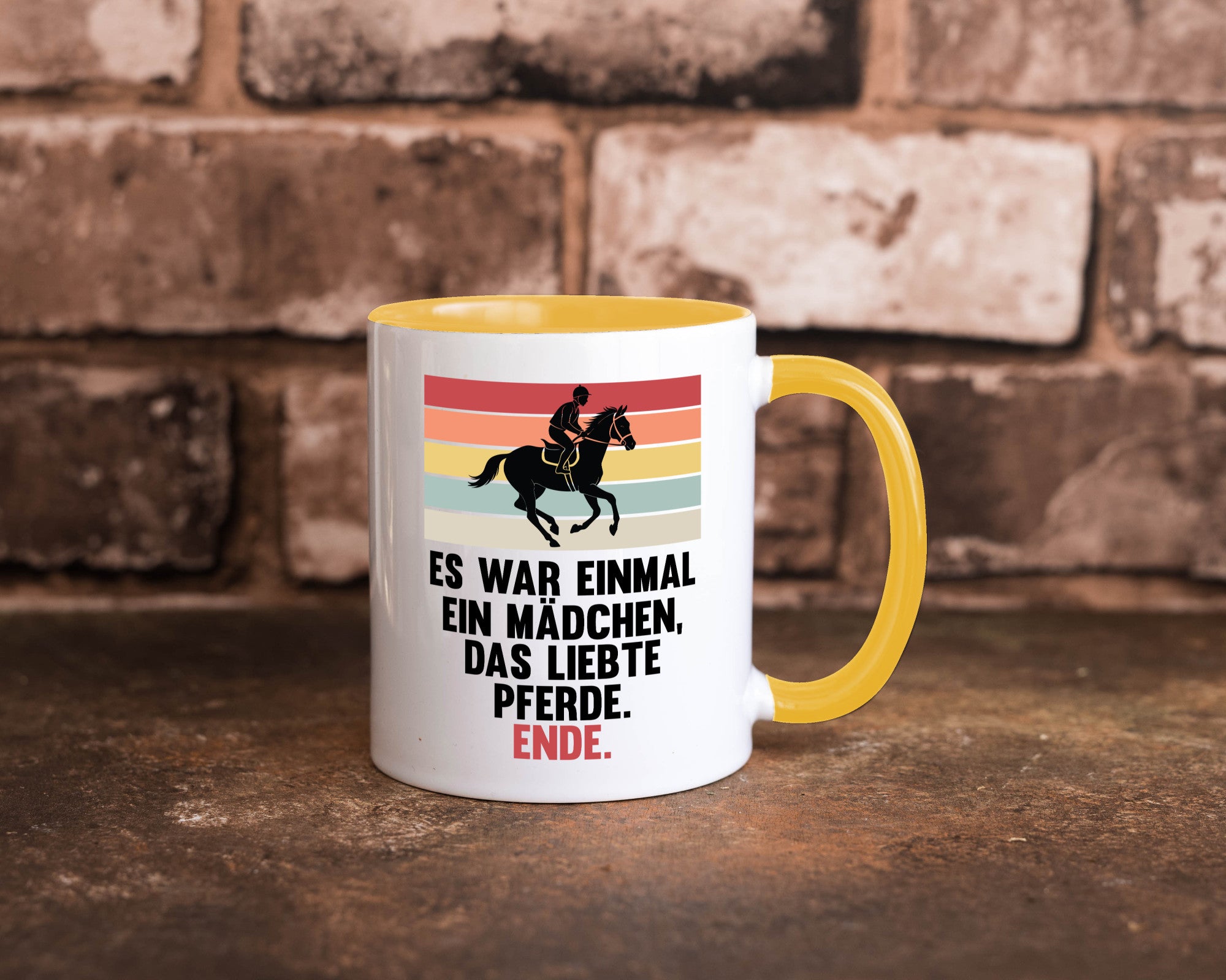 Es war einmal ein Mädchen das Liebte Pferde | lustig Humor Geschenkidee