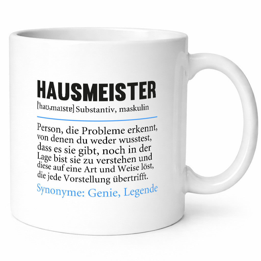 Hausmeister | Hauswart Spruch Humor Geschenkidee Arbeit Kollegen Büro