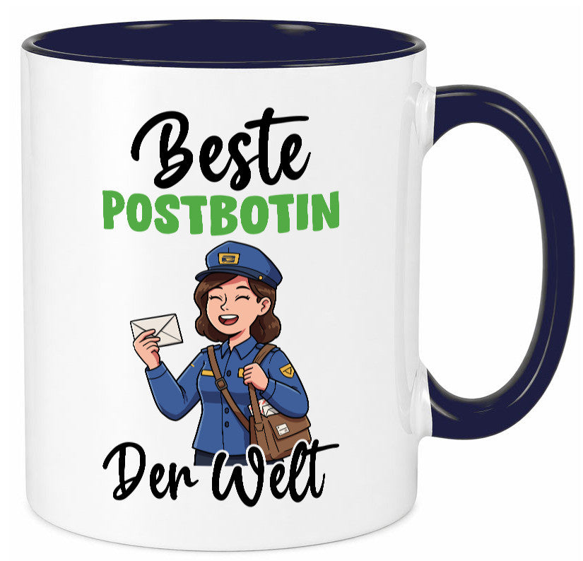 Beste Postbotin | Beruf Post Briefträger v2 lustig Arbeit Kollegen Büro