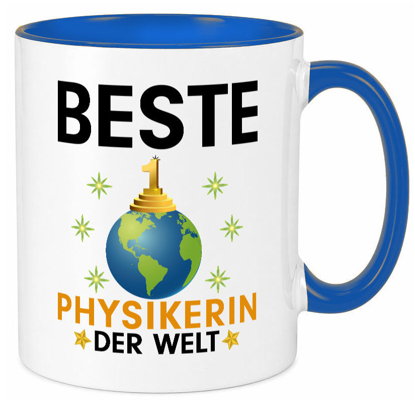 Welt Beste Physikerin | Physik lustiger Spruch Geschenk Humor Geschenkidee Tasse