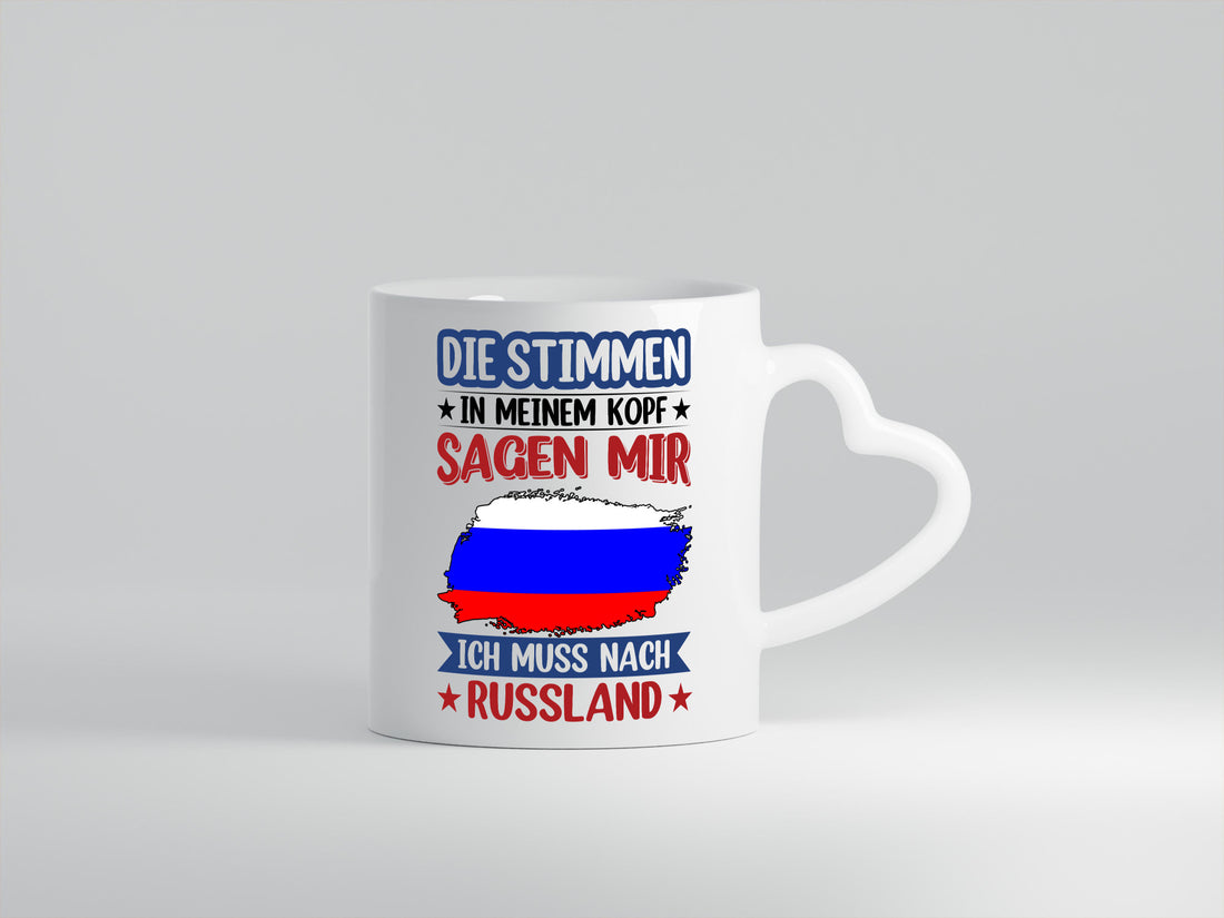 Russland | Urlaub Stimmen in meinem Kopf Traumland v2 lustig Humor Geschenkidee