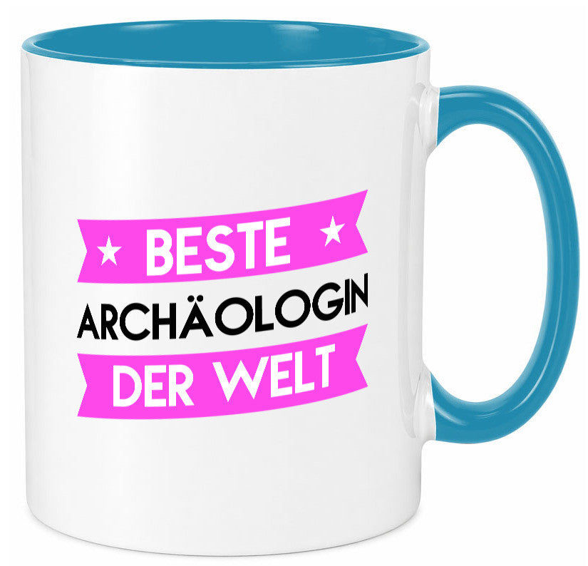 Beste Archäologin| Archäologie | Forscherin Humor Geschenkidee Tasse