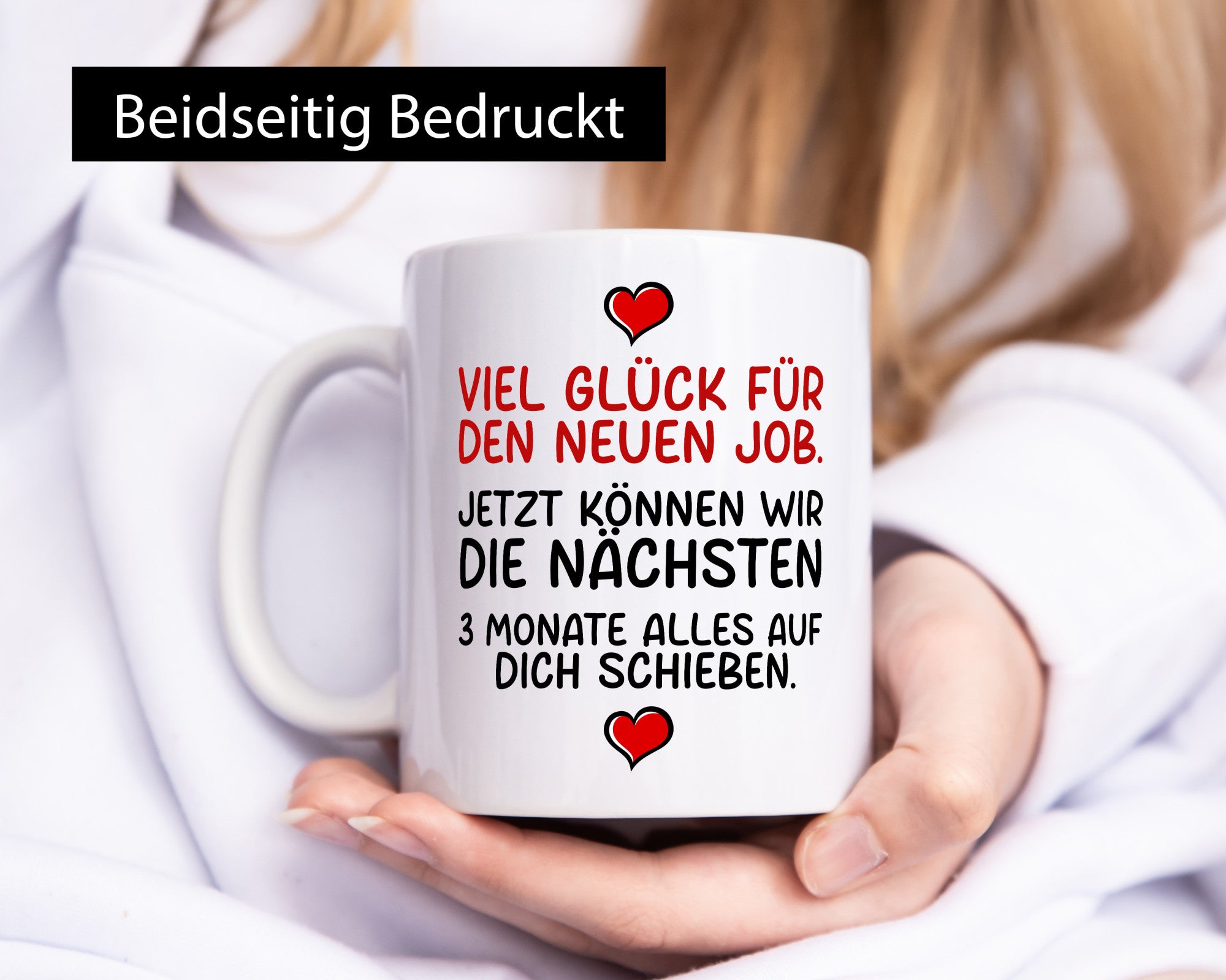 Jobwechsel | Arbeit Neuling bei der lustig Kollegen Büro Geschenk Tasse