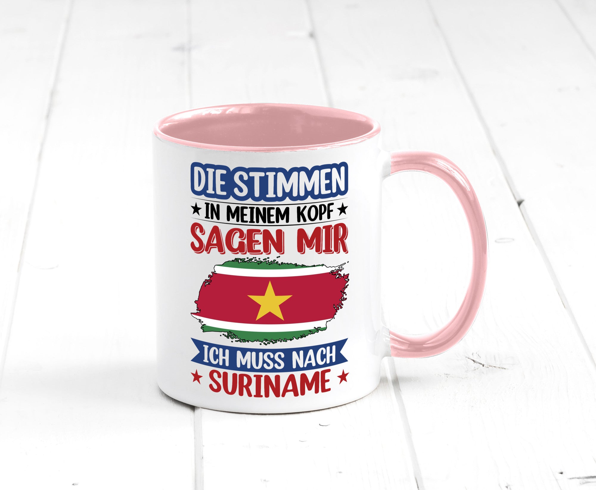 Suriname | Urlaub Stimmen in meinem Kopf Traumland v2 Geschenk Humor