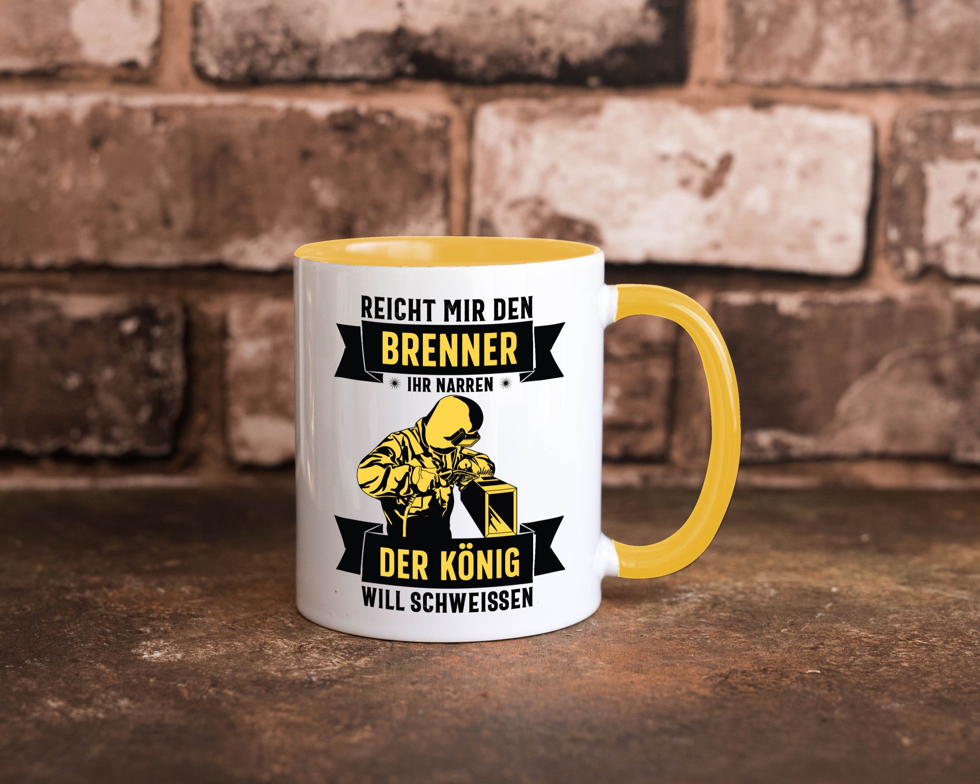 König will schweissen | Schweisser Sterne lustiger Spruch Geschenk Humor