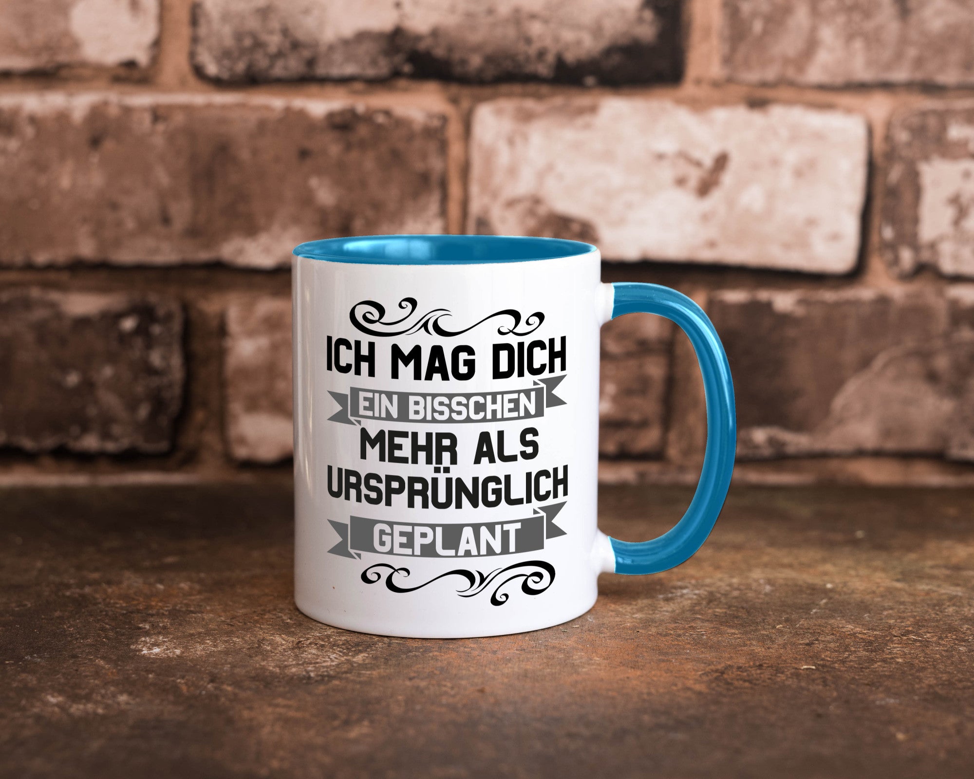 Ich mag dich mehr als geplant | Best Freinds Freundschaft Geschenkidee Humor