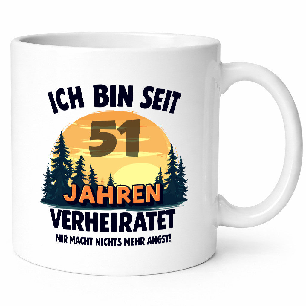 Ich bin Verheiratet | 51. Hochzeitstag Ehepaar lustig Humor Geschenkidee