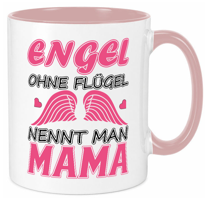 Mama Engel Humor Familie Geschenkidee Tasse
