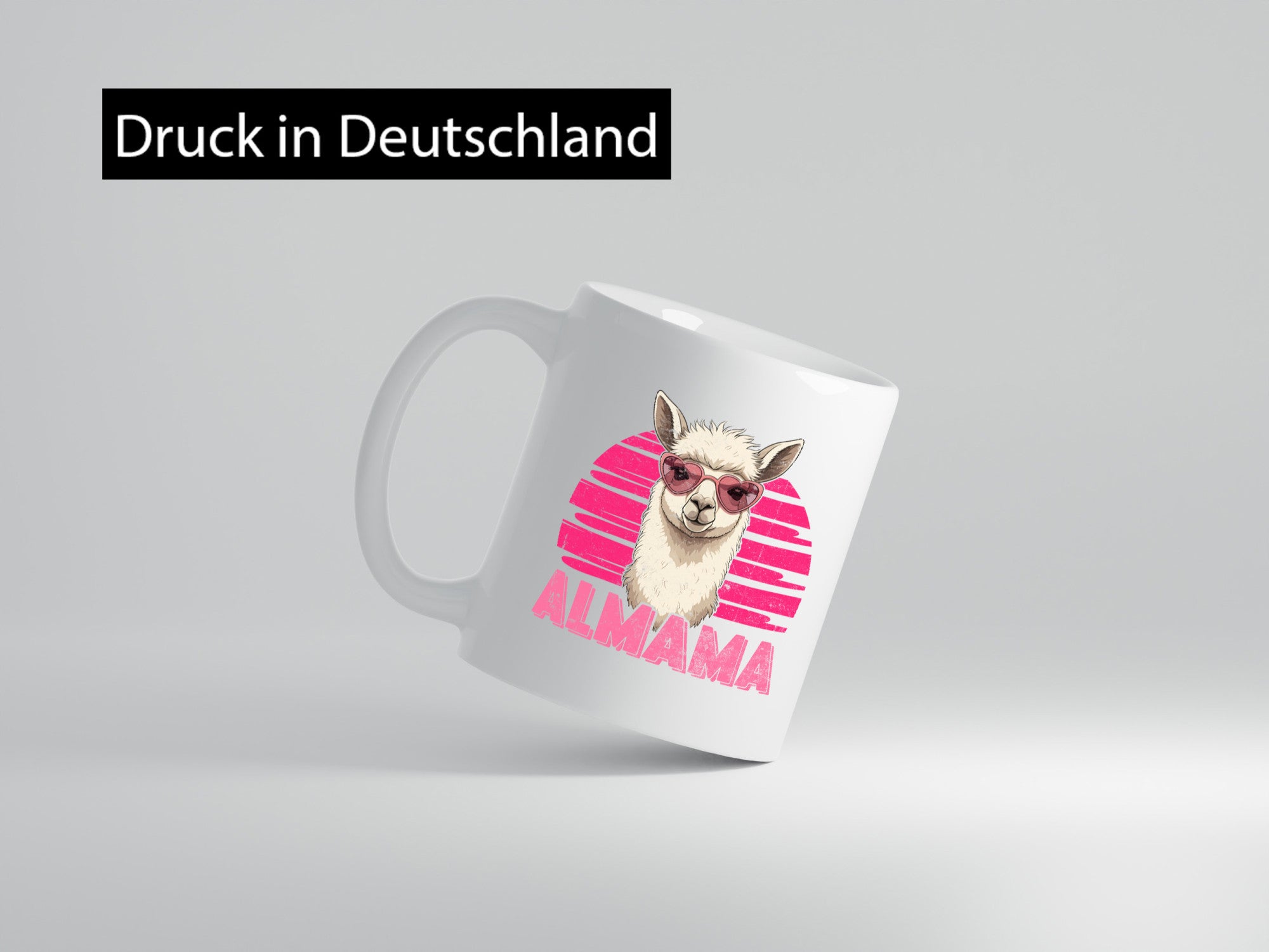 Almama | Lama Muttertag Humor Familie Geschenkidee Tasse