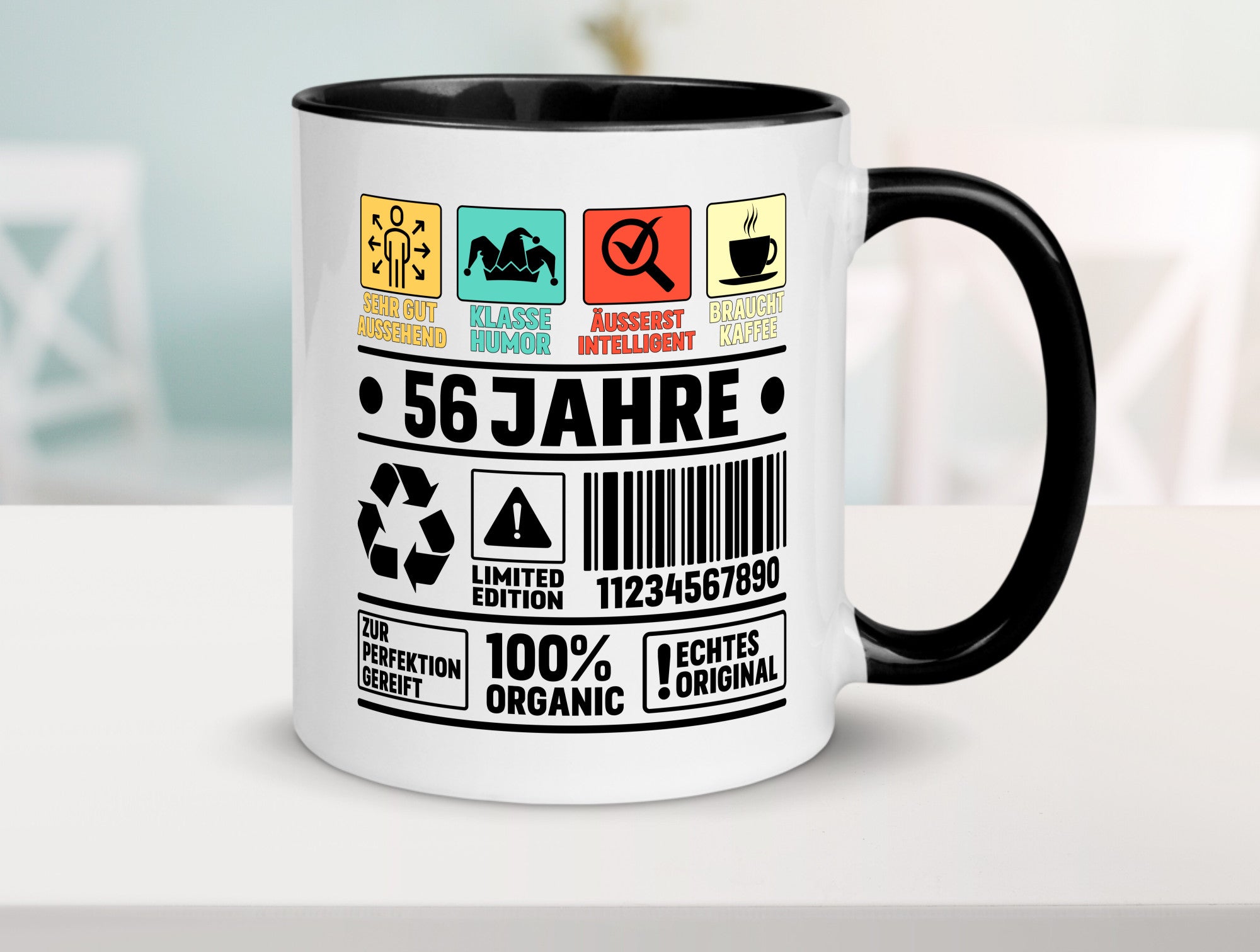 56. Geburtstag | 56 Jahre Humor Limited Edition lustiger Spruch Geschenk