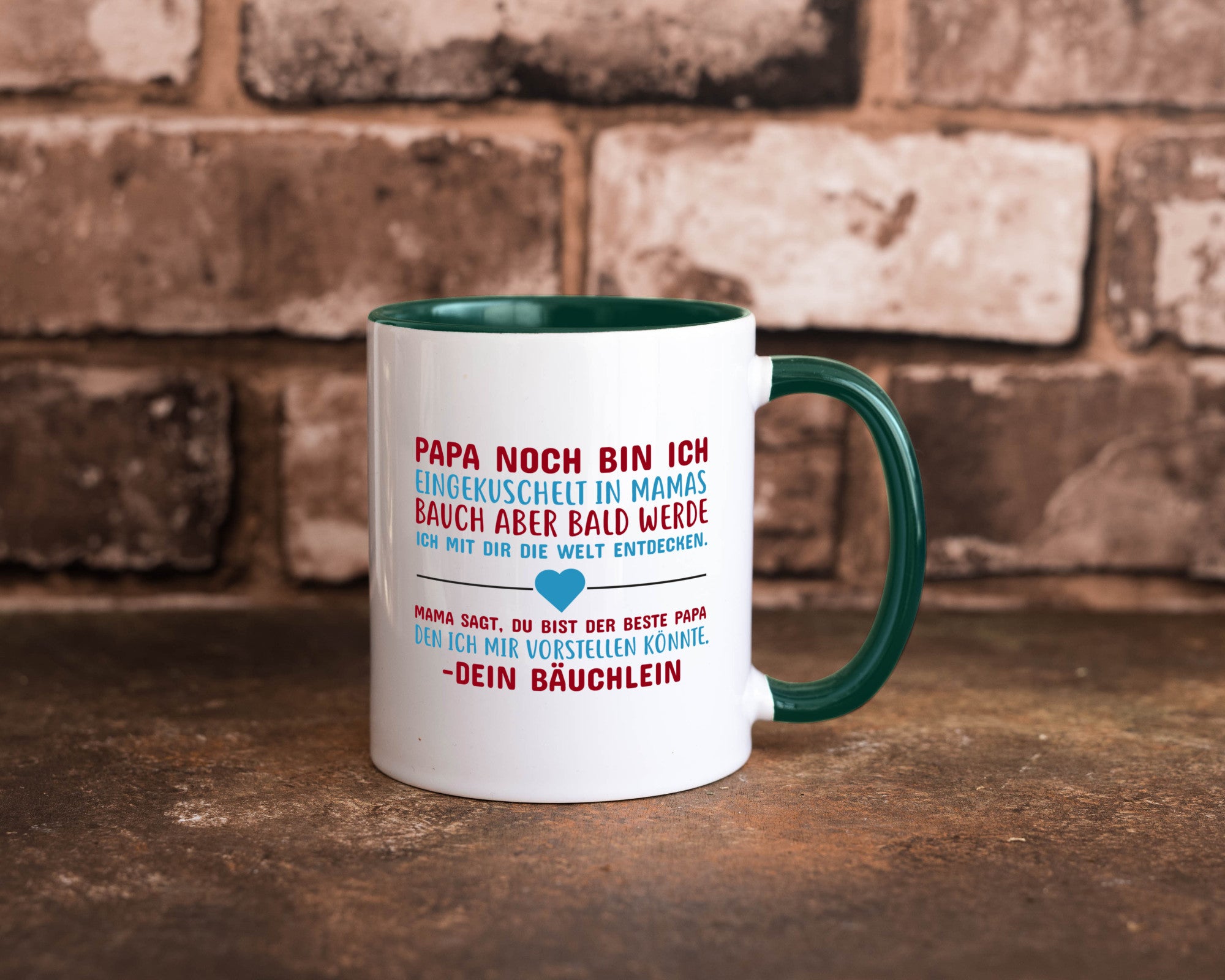 Schwangerschaft | Vaterschaft Tasse Papa Spruch Geschenk Familie Geschenkidee