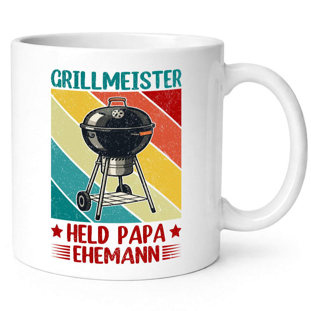 Grillmeister | held Ehemann Grillschürzen vatertag Geschenkidee Familie Humor