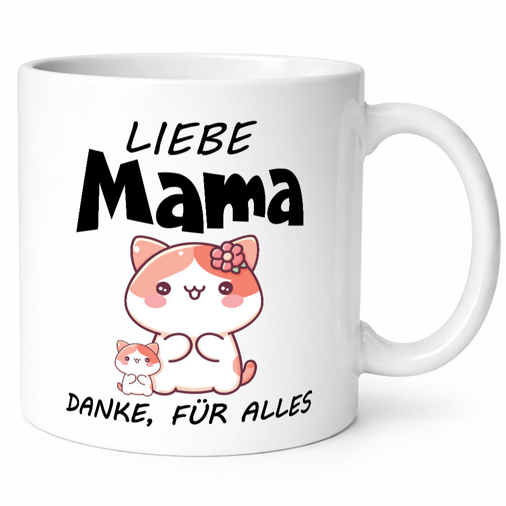 Liebe Mama Danke, für alles | Muttertag Beste Geschenk Familie Geschenkidee