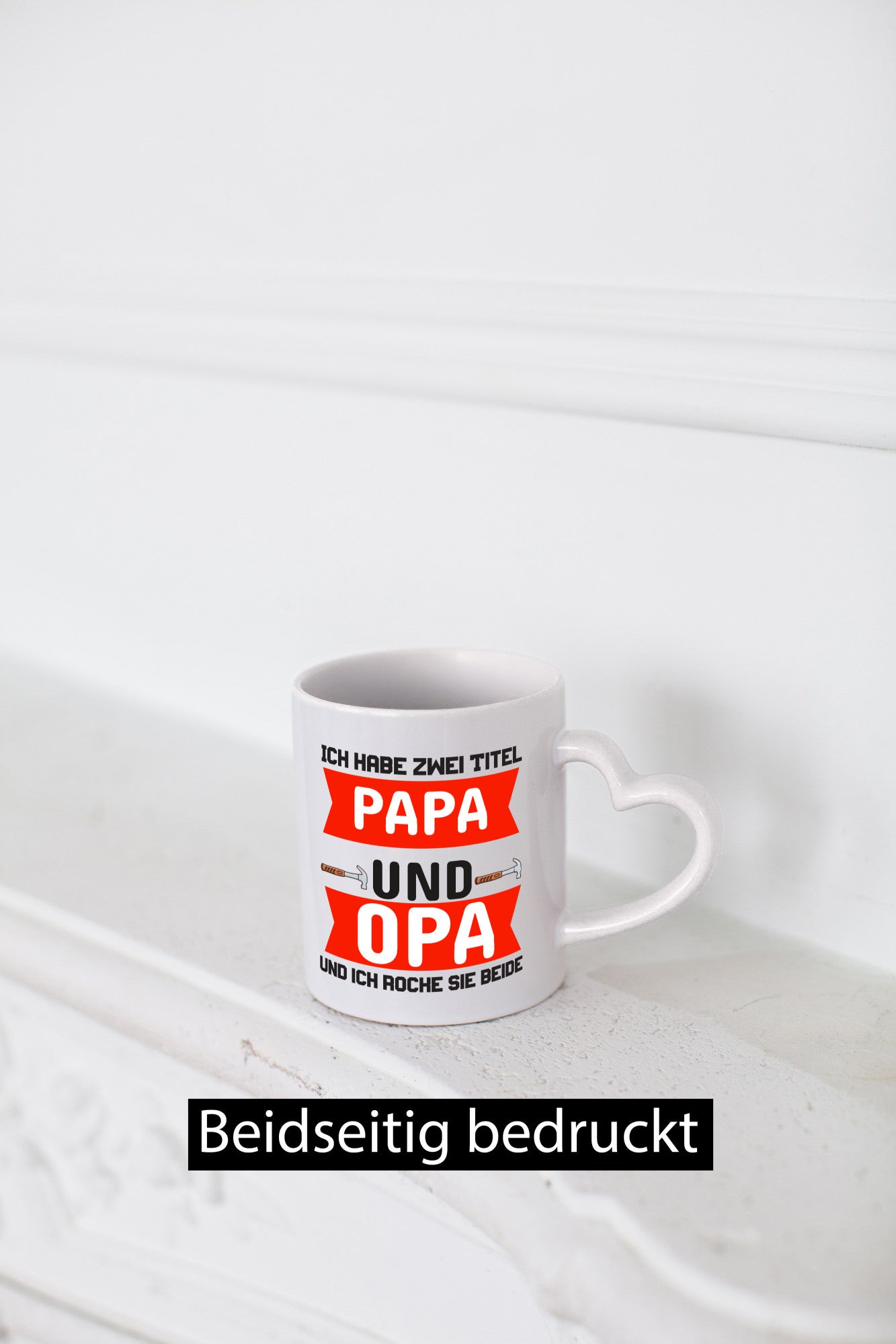 Papa und Opa | Vater Tasse Vatertag Großvater lustig Familie Geschenkidee