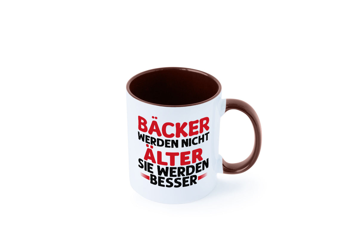 Bäcker werden nicht älter Sie besser lustig Humor Geschenkidee Geschenk Tasse