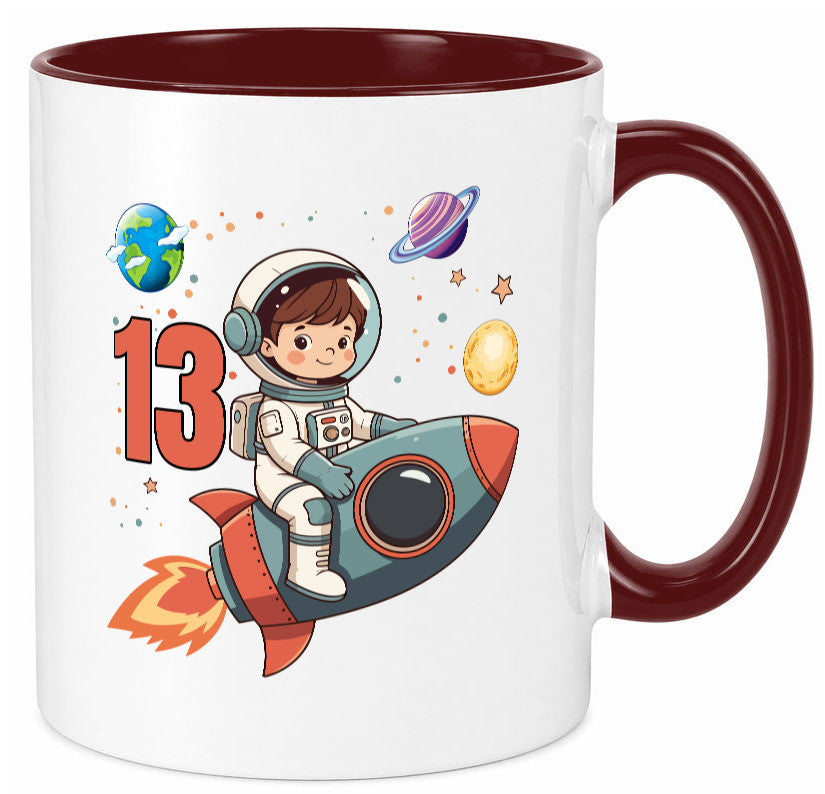 13. Geburtstag | 13 Jahre Astronaut Weltraum lustiger Spruch Geschenk