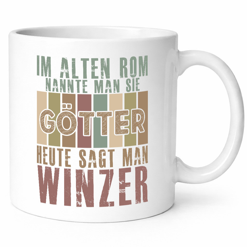 Heute sagt man: Winzer | Weinbauer Wein lustiger Spruch Geschenk Humor