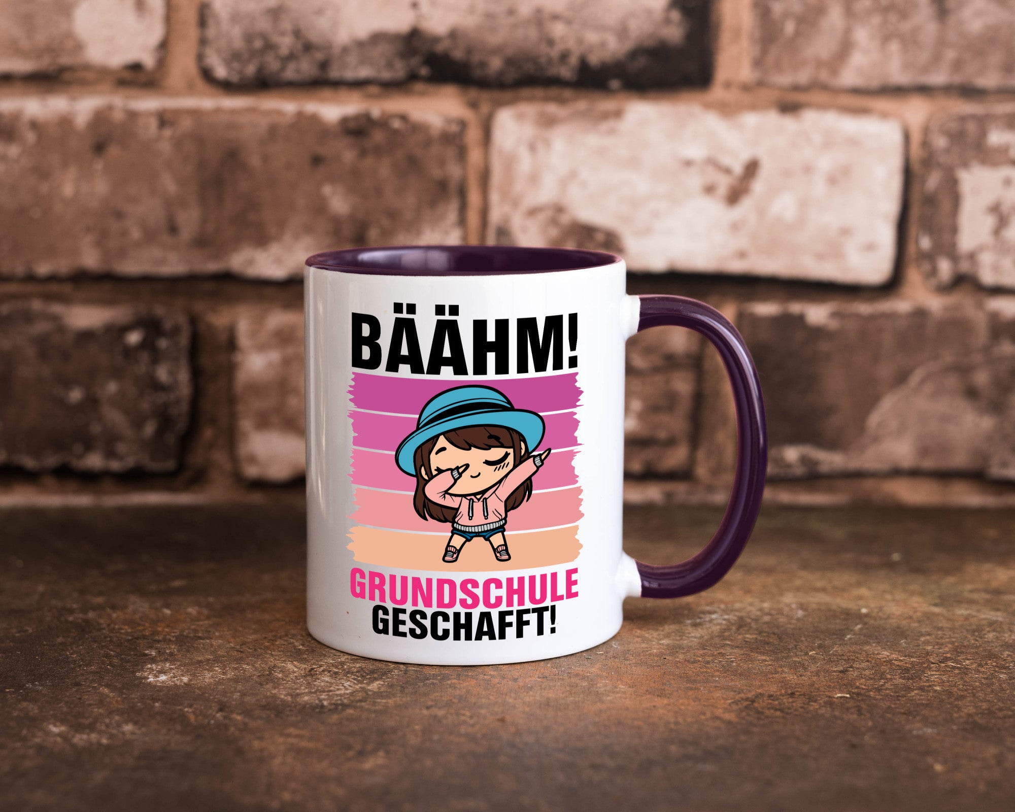 Bäähm | Abschluss Grundschule geschafft Abgänger lustiger Spruch Geschenk Humor