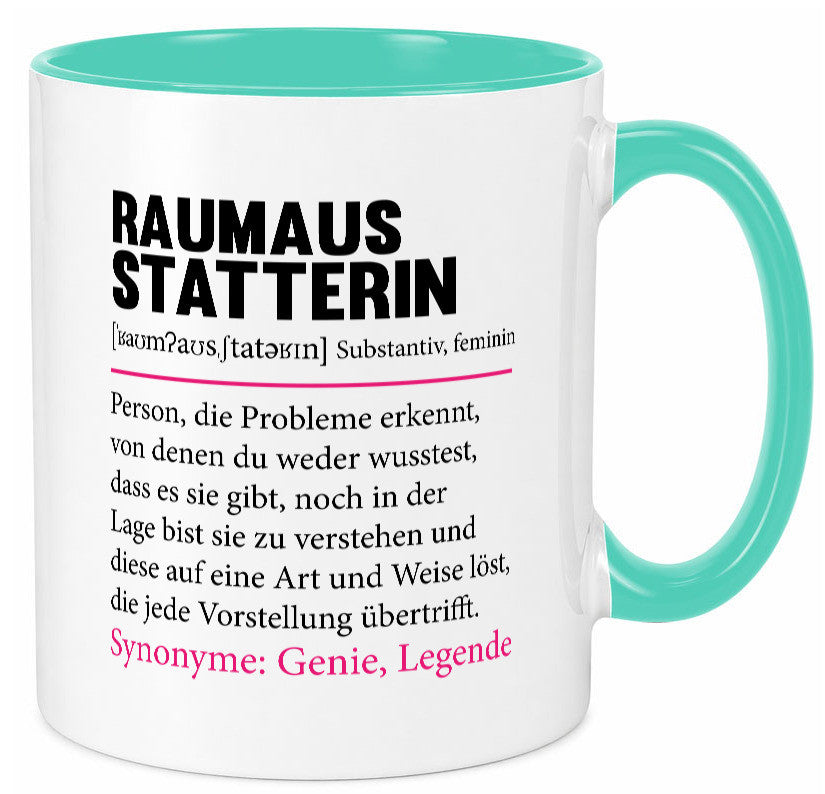 Raumausstatterin | Wohn Ausstatterin Beruf Humor Geschenk Arbeit Kollegen Büro
