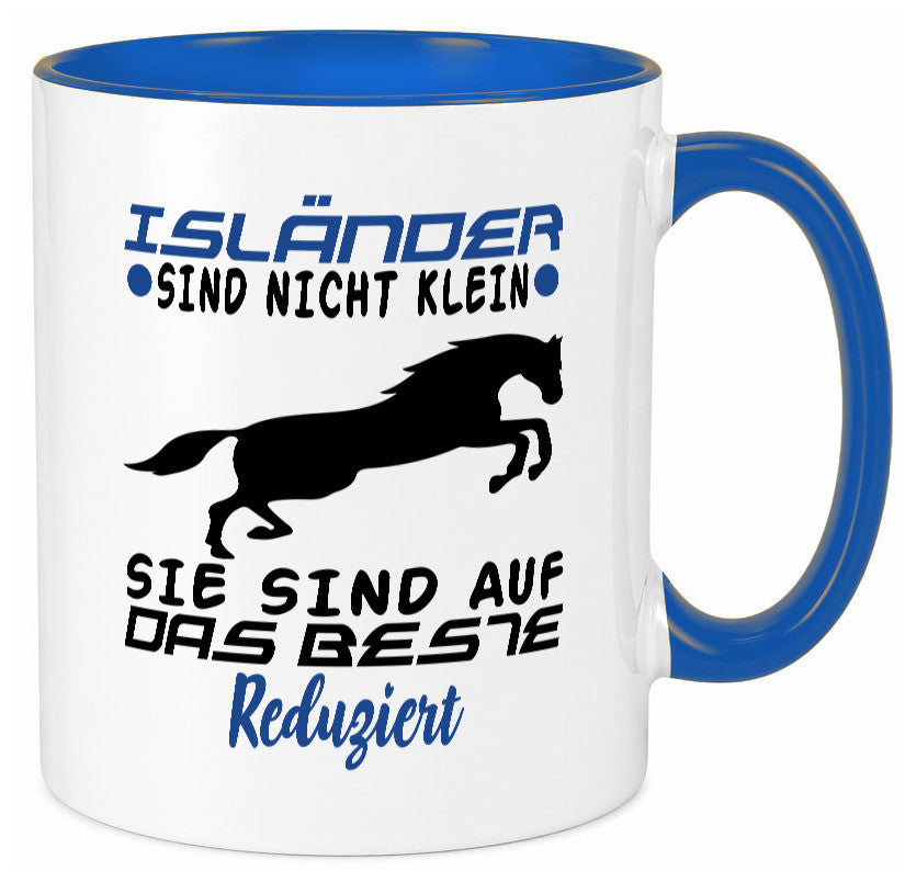 Isländer sind nicht klein | Auf das beste reduziert Geschenk Humor Geschenkidee Tasse