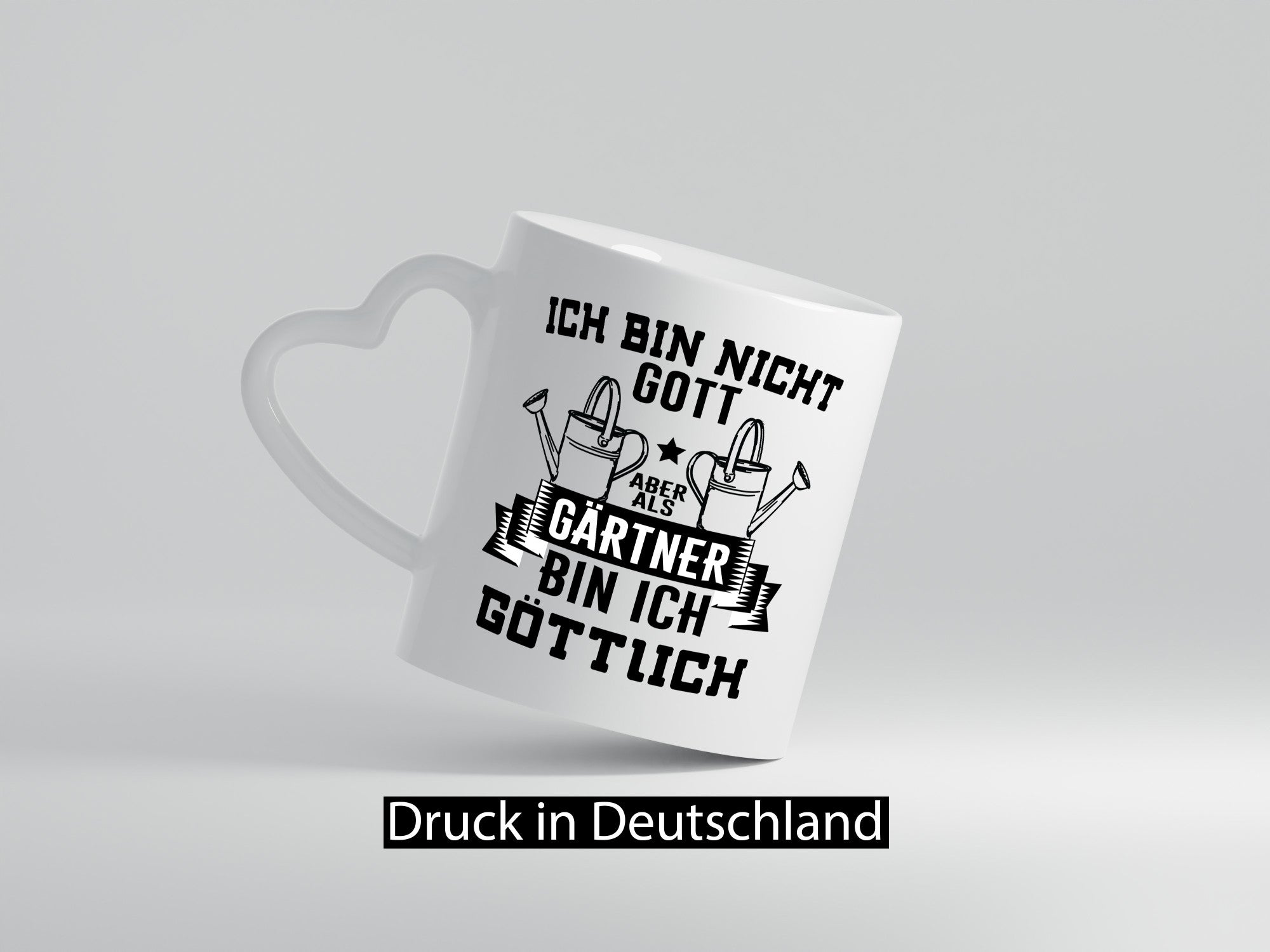 Ich bin nicht Gott Gärtner sind aber Göttlich | Geschenk Humor Geschenkidee