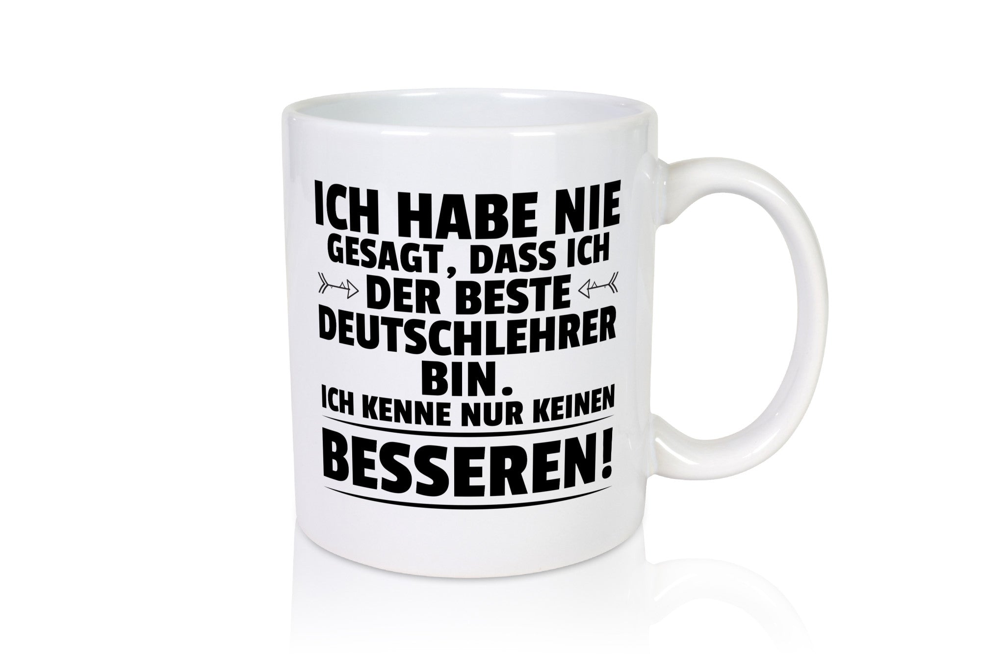 Der Beste Deutschlehrer | Lehrer Schule Geschenkidee Humor Tasse