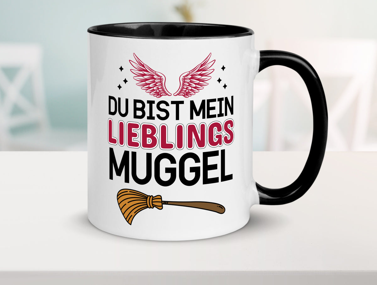 Lieblings Muggel Geschenk Humor Geschenkidee lustiger Spruch Tasse
