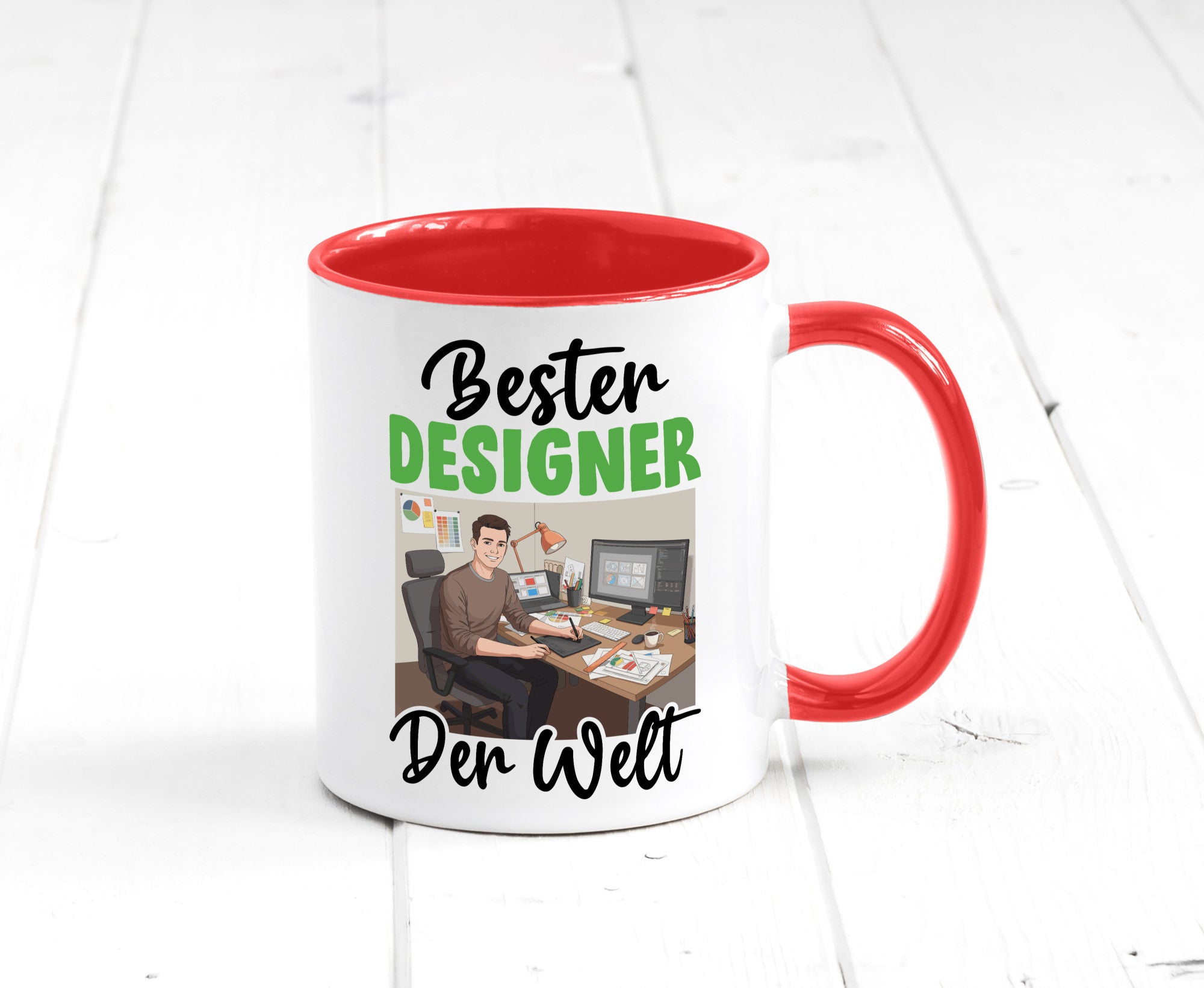 Bester Designer Beruf | Mode v2 lustiger Spruch Geschenk Arbeit Kollegen Büro