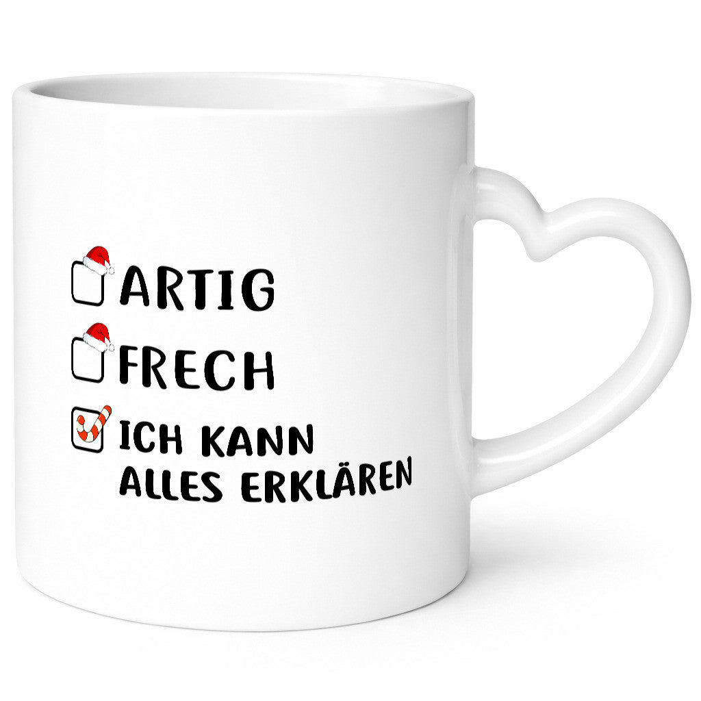 Christmas | Naughty Nice Funny Saying Gift Humor Gift Idea Mug