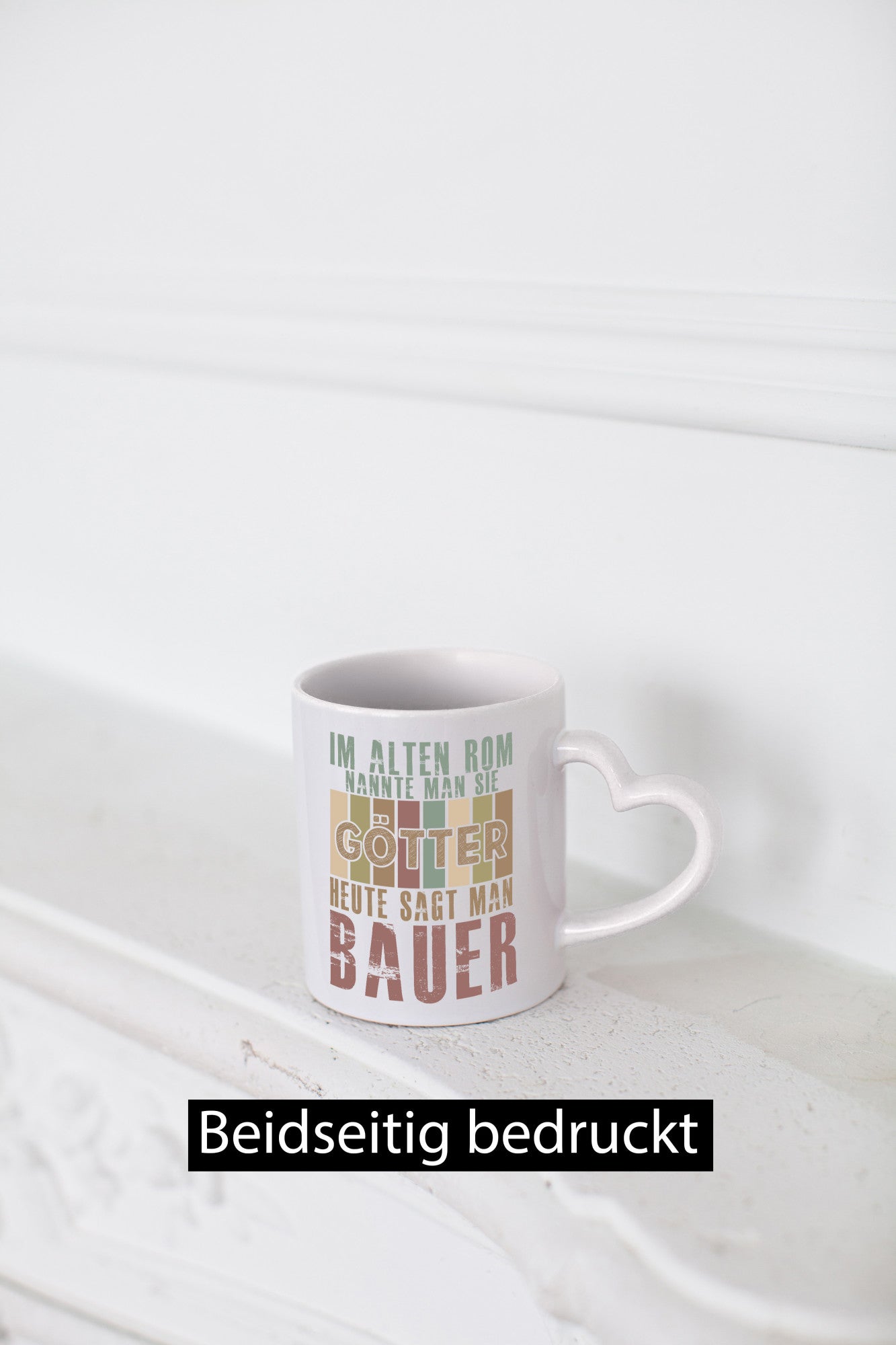 Heute sagt man: Bauer | Bauernhof Landwirtschaft Humor Geschenkidee Tasse